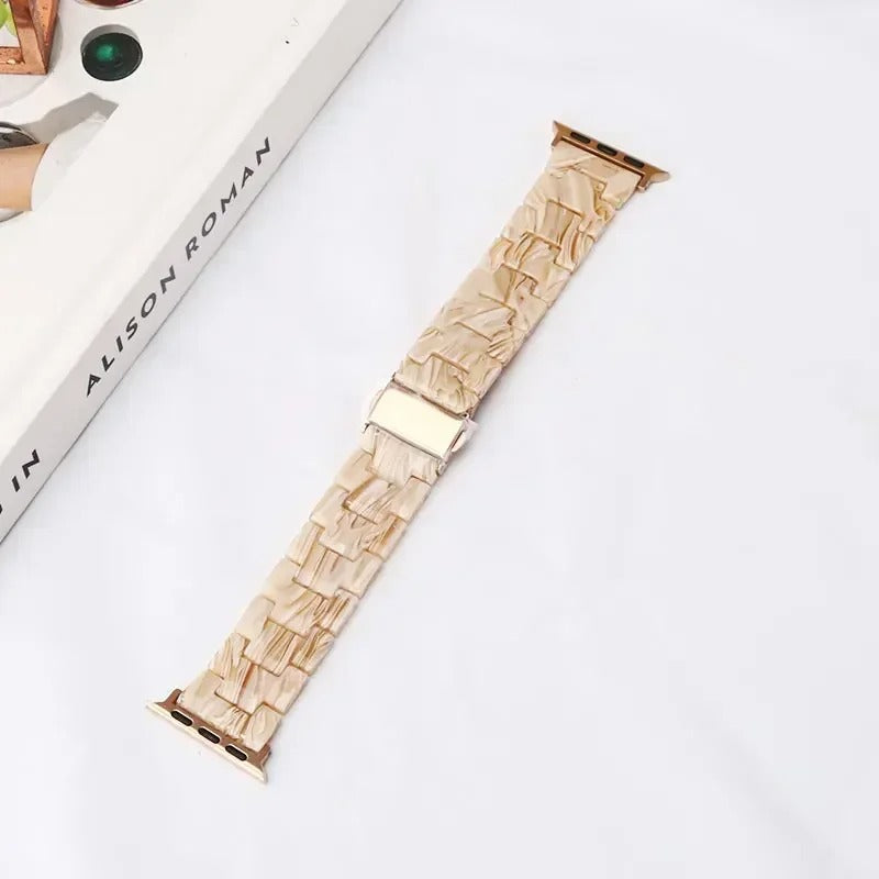LuxBand - Luxury Resin Strap for Apple Watch Ultra & Series 3–9