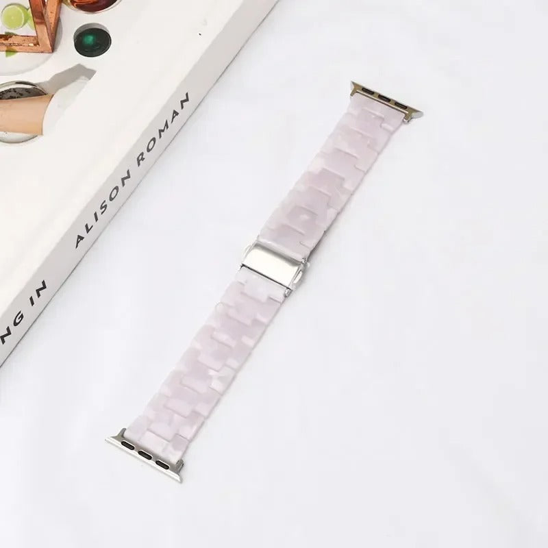 LuxBand - Luxury Resin Strap for Apple Watch Ultra & Series 3–9
