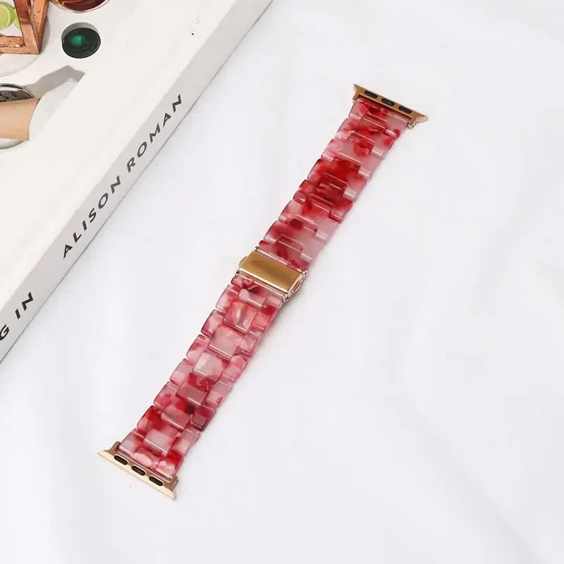 LuxBand - Luxury Resin Strap for Apple Watch Ultra & Series 3–9