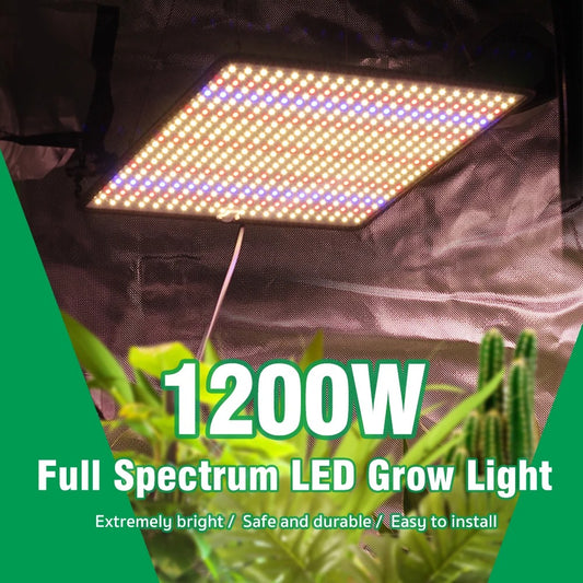 1200W 500-LED Grow Lights For Indoor Plants