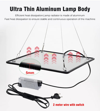 1200W 500-LED Grow Lights For Indoor Plants