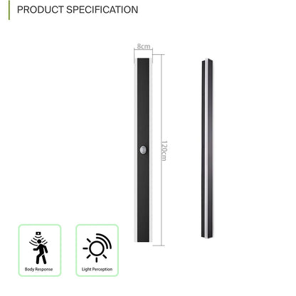 AuraLux - LED Outdoor Wall Light with Motion Sensor