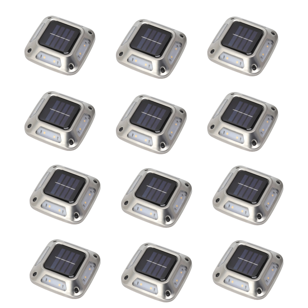 HorizonLite - 8 LEDs Solar In-Ground Lights Outdoor Waterproof