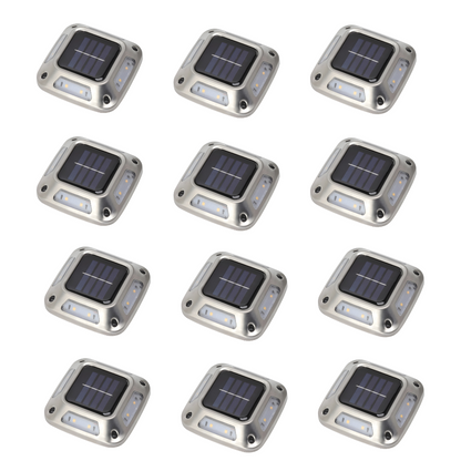 HorizonLite - 8 LEDs Solar In-Ground Lights Outdoor Waterproof