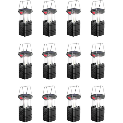 Rechargeable Solar LED Lights for Camping - Hiking, Emergency & Outdoor Portable Lantern
