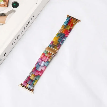 LuxBand - Luxury Resin Strap for Apple Watch Ultra & Series 3–9