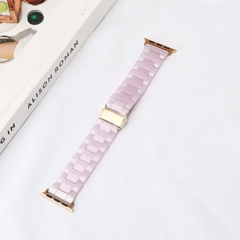 LuxBand - Luxury Resin Strap for Apple Watch Ultra & Series 3–9
