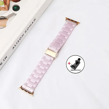 LuxBand - Luxury Resin Strap for Apple Watch Ultra & Series 3–9