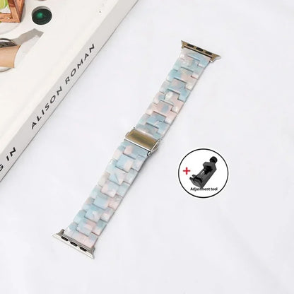LuxBand - Luxury Resin Strap for Apple Watch Ultra & Series 3–9