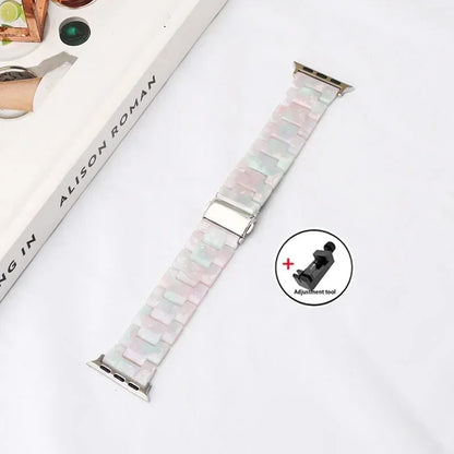LuxBand - Luxury Resin Strap for Apple Watch Ultra & Series 3–9