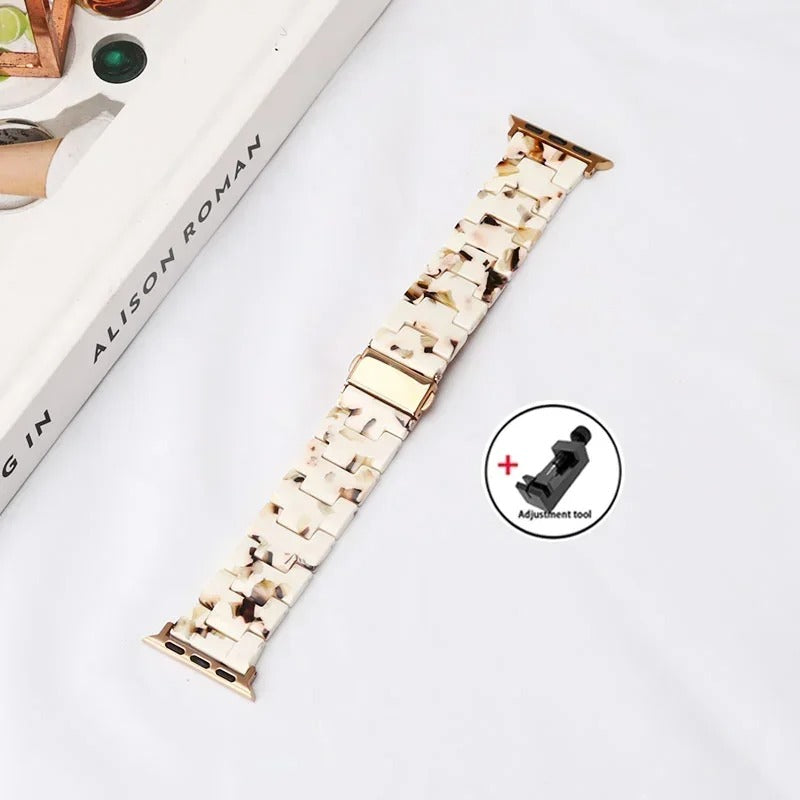 LuxBand - Luxury Resin Strap for Apple Watch Ultra & Series 3–9