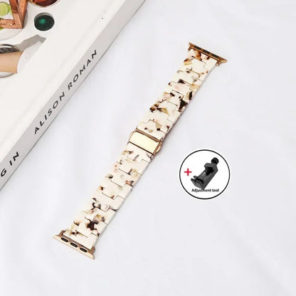 LuxBand - Luxury Resin Strap for Apple Watch Ultra & Series 3–9