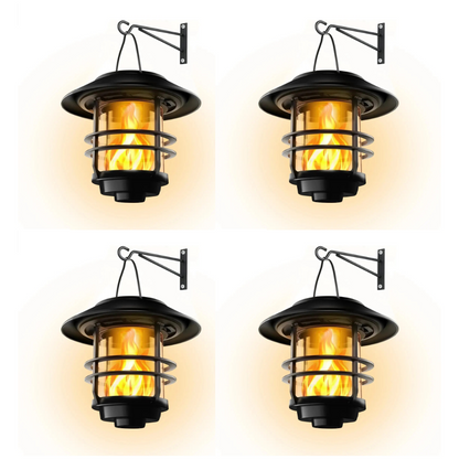FireFly Glow - LED Solar Flame Lights Outdoor Waterproof Flickering Lanterns