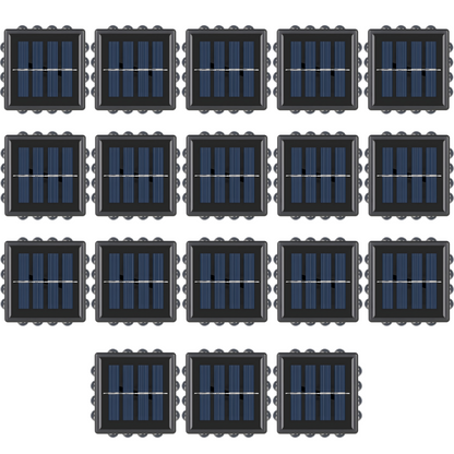 NovaBeam - 16 LEDs Solar Wall Lights Outdoor Waterproof