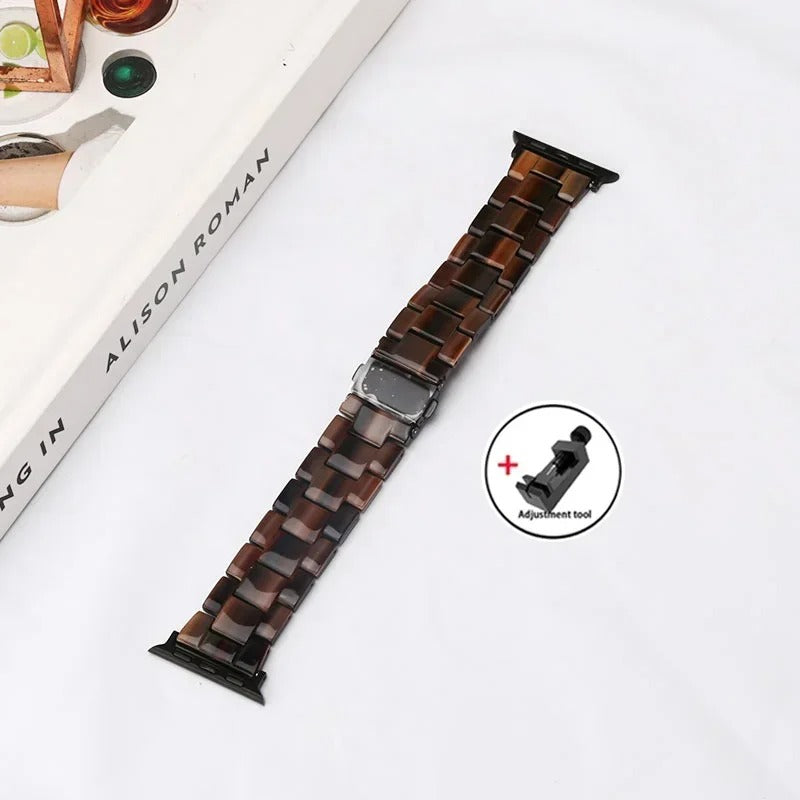 LuxBand - Luxury Resin Strap for Apple Watch Ultra & Series 3–9