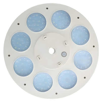 ShineBright - 136 LED Solar Flag Pole Light Outdoor Waterproof