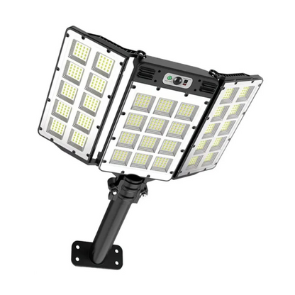 800-LED Solar Street Light Outdoor - Adjustable 3 Modes Motion Sensor Security Lamp, IP65 Waterproof with Remote Control