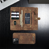 Classic Multi-Functional (2-in-1) Leather Wallet Case