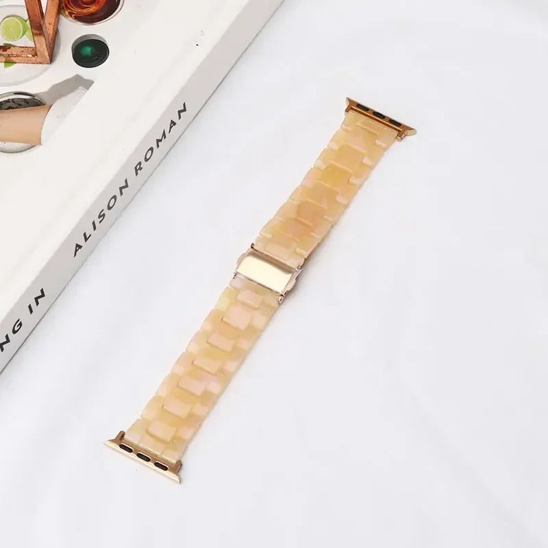 LuxBand - Luxury Resin Strap for Apple Watch Ultra & Series 3–9