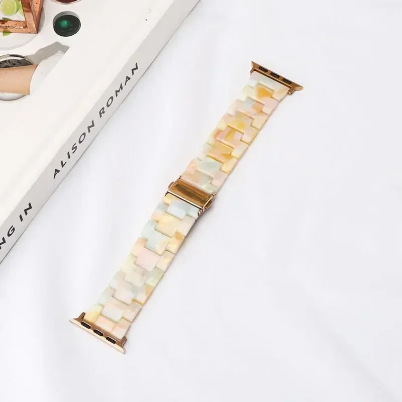 LuxBand - Luxury Resin Strap for Apple Watch Ultra & Series 3–9