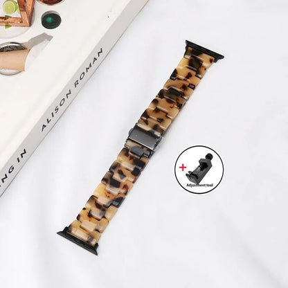 LuxBand - Luxury Resin Strap for Apple Watch Ultra & Series 3–9