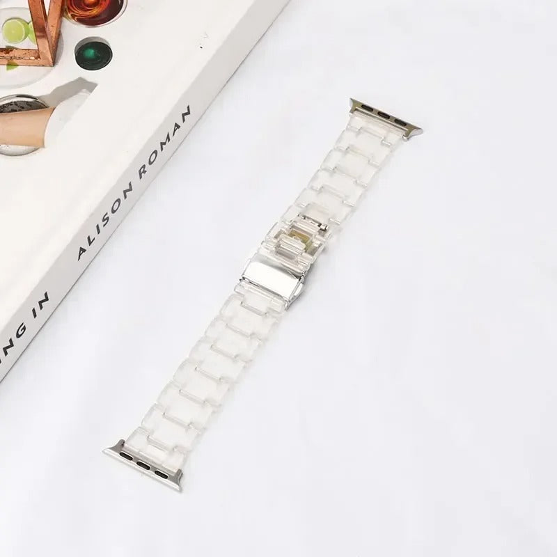 LuxBand - Luxury Resin Strap for Apple Watch Ultra & Series 3–9