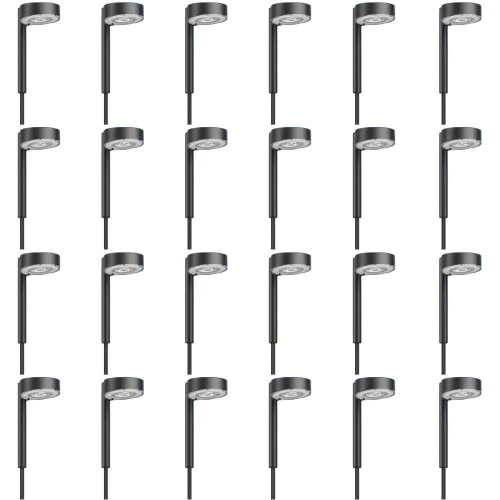 12-LED Bright Solar Lights For Pathway Outdoor Waterproof