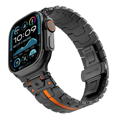 Steelux - Stainless Steel Watch Strap for Apple Watch (42–49mm)