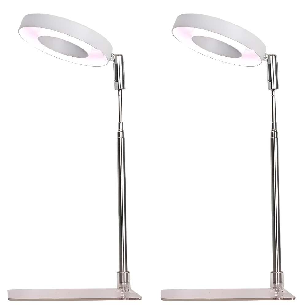 Indoor LED Plant Grow Lights with Stable Base - Adjustable Height & Full Spectrum Plant Lamp