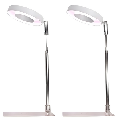 Indoor LED Plant Grow Lights with Stable Base - Adjustable Height & Full Spectrum Plant Lamp