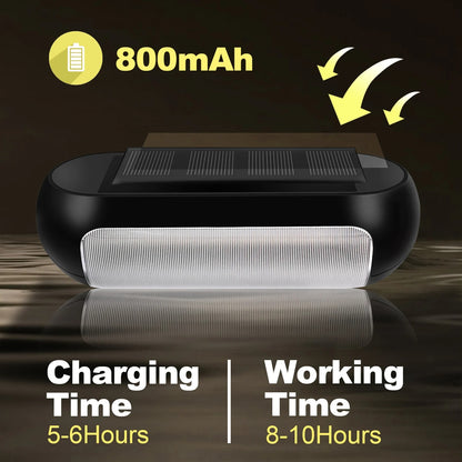 32-LED Solar Fence Lights Outdoor Waterproof for Decks, Walls, Stairs & Garden Pathway Lighting
