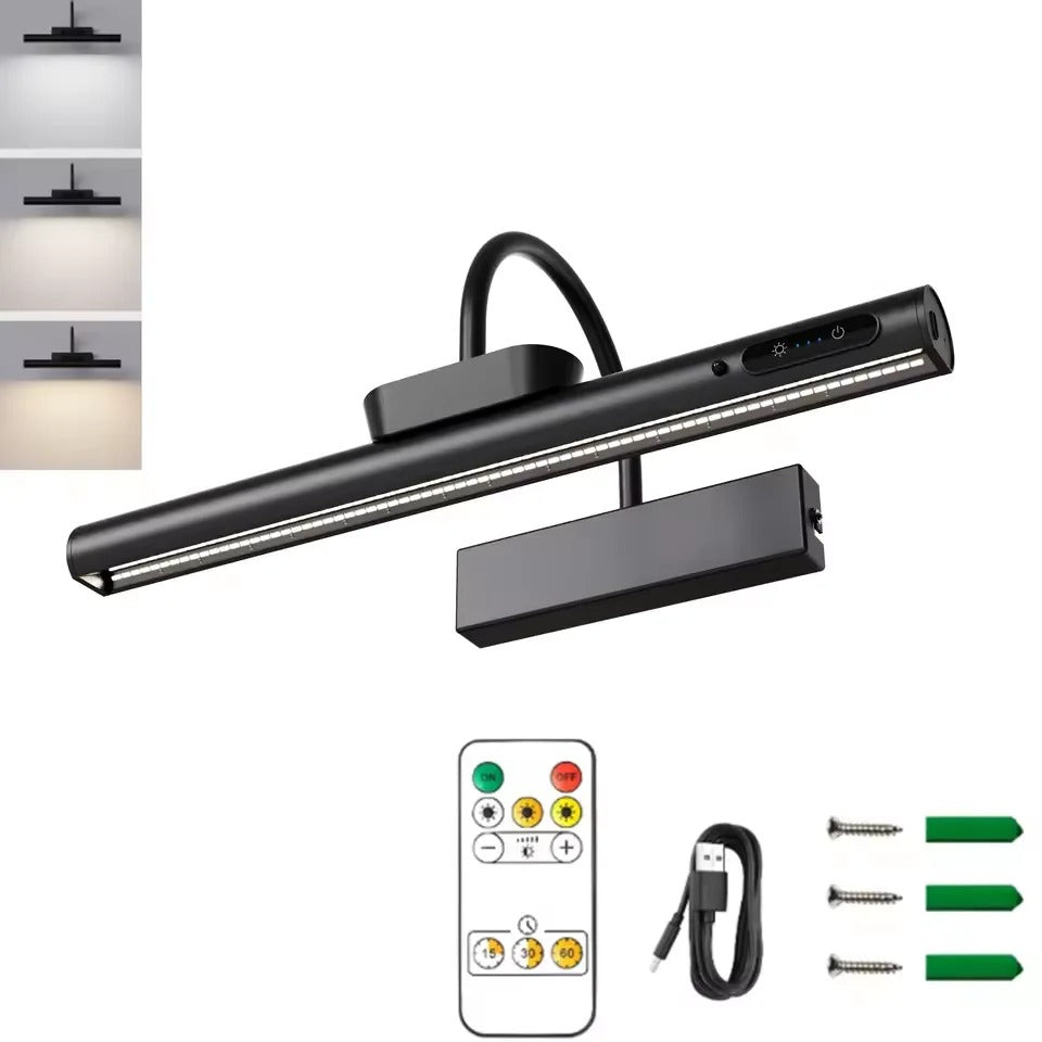 ArtsyLite - Rechargeable Wireless Picture Light with Remote & 4000mAh Battery