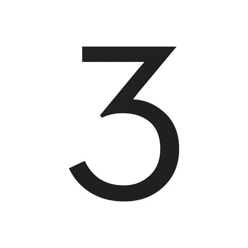 Luminary Home - Waterproof 3D LED House Number Sign