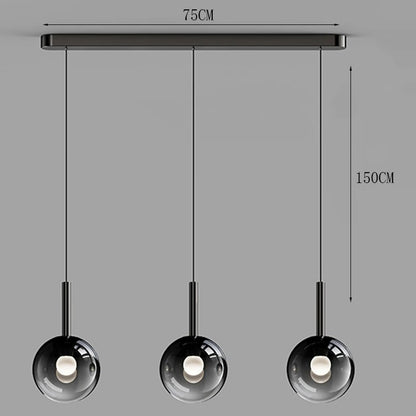 Radiant Glow - Modern LED Staircase Chandelier Pendant Light
