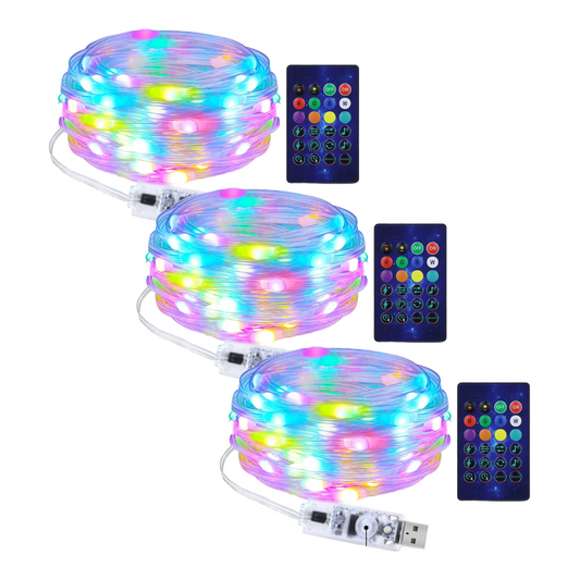 （3個パック）スマートクリスマスLEDストリングライト