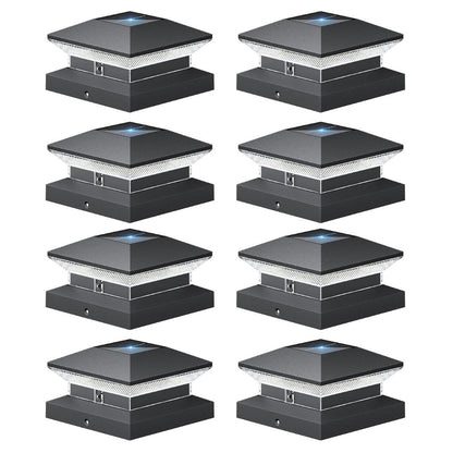 40-LED Solar Post Cap Lights for 4"x4" to 6"x6" - 30 Lumens, 3 Modes, Waterproof