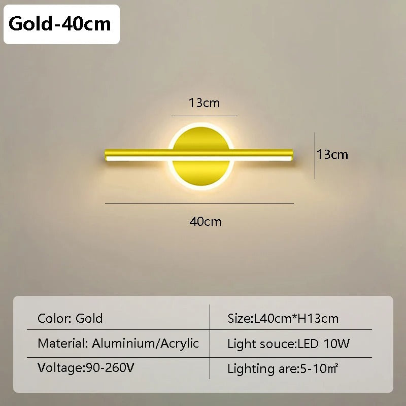 Modern LED Bathroom Mirror Light - LED Wall Lamp for Vanity & Dressing Room