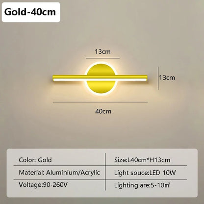 Modern LED Bathroom Mirror Light - LED Wall Lamp for Vanity & Dressing Room