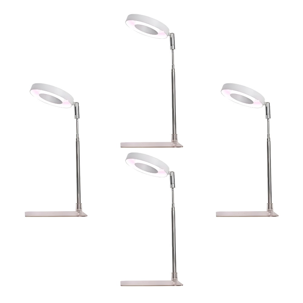 Indoor LED Plant Grow Lights with Stable Base - Adjustable Height & Full Spectrum Plant Lamp