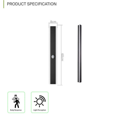 AuraLux - LED Outdoor Wall Light with Motion Sensor