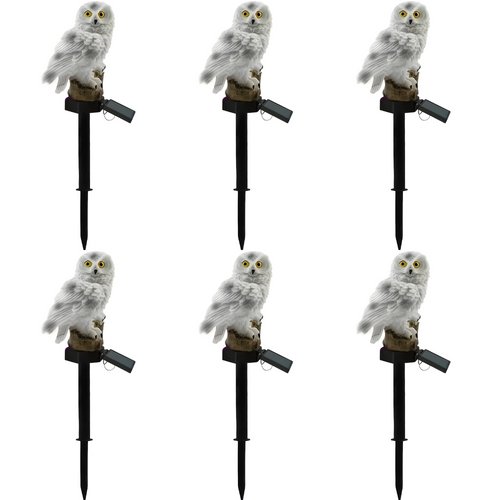 Decorative Solar LED Owl Garden Lights | Waterproof Outdoor Animal Sculpture | Pathway & Yard Accent Lamp