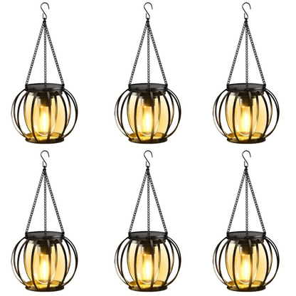 BrightGlow - Hanging Solar Lights Outdoor Decor Waterproof