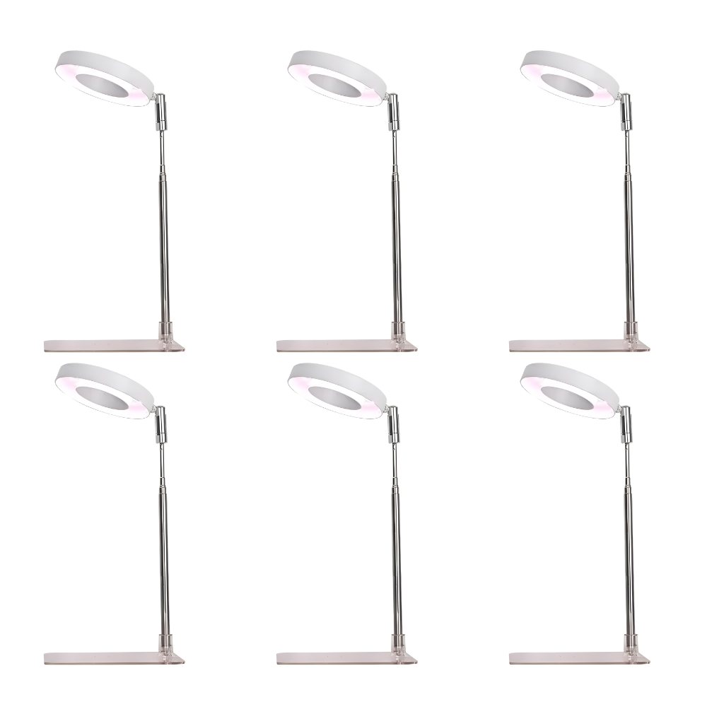 Indoor LED Plant Grow Lights with Stable Base - Adjustable Height & Full Spectrum Plant Lamp