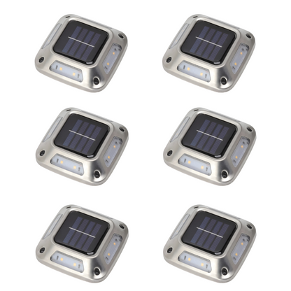 HorizonLite - 8 LEDs Solar In-Ground Lights Outdoor Waterproof