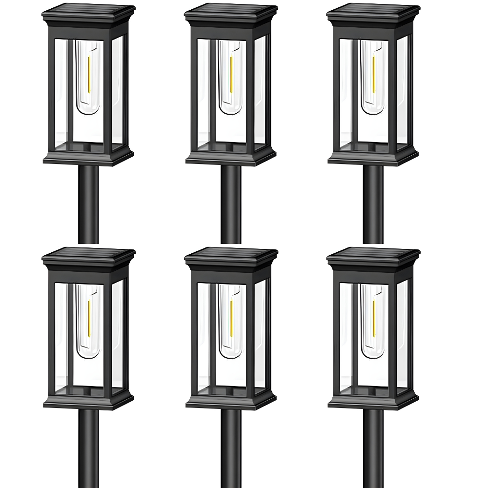 SunBeam - Waterproof LED Solar Path Lights, 2700K Warm White for Outdoors