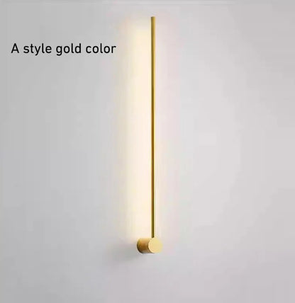 LumiModern - Minimalist Rotation LED Long Wall Lamp - Dimmable, Modern Design