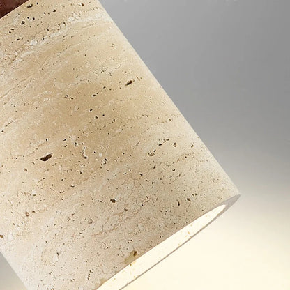 Aetherial Wabi-Sabi Stone Pendant Light | Japanese Style Bedroom & Bedside Decor