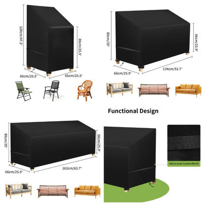 All-Season - Heavy Duty Waterproof Patio Sofa & Bench Cover