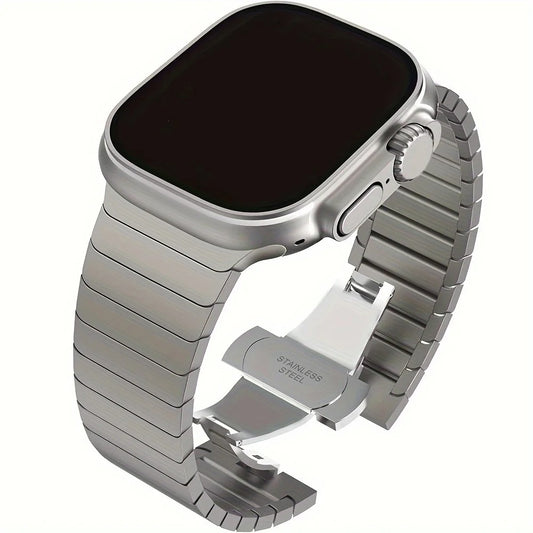 ApexSteel - Titanium Steel Strap for Apple Watch Series 3-11, Ultra, & SE