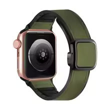 BandMaster Magnetic Leather Strap for Apple Watch